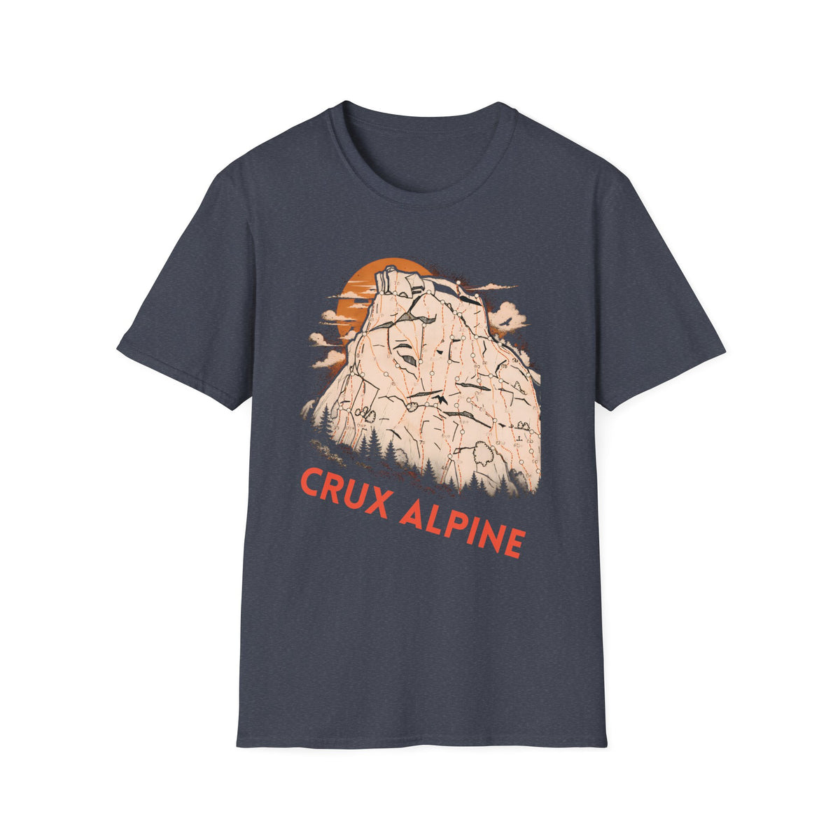 Lines on the Wall | Rock Climbing T-Shirt