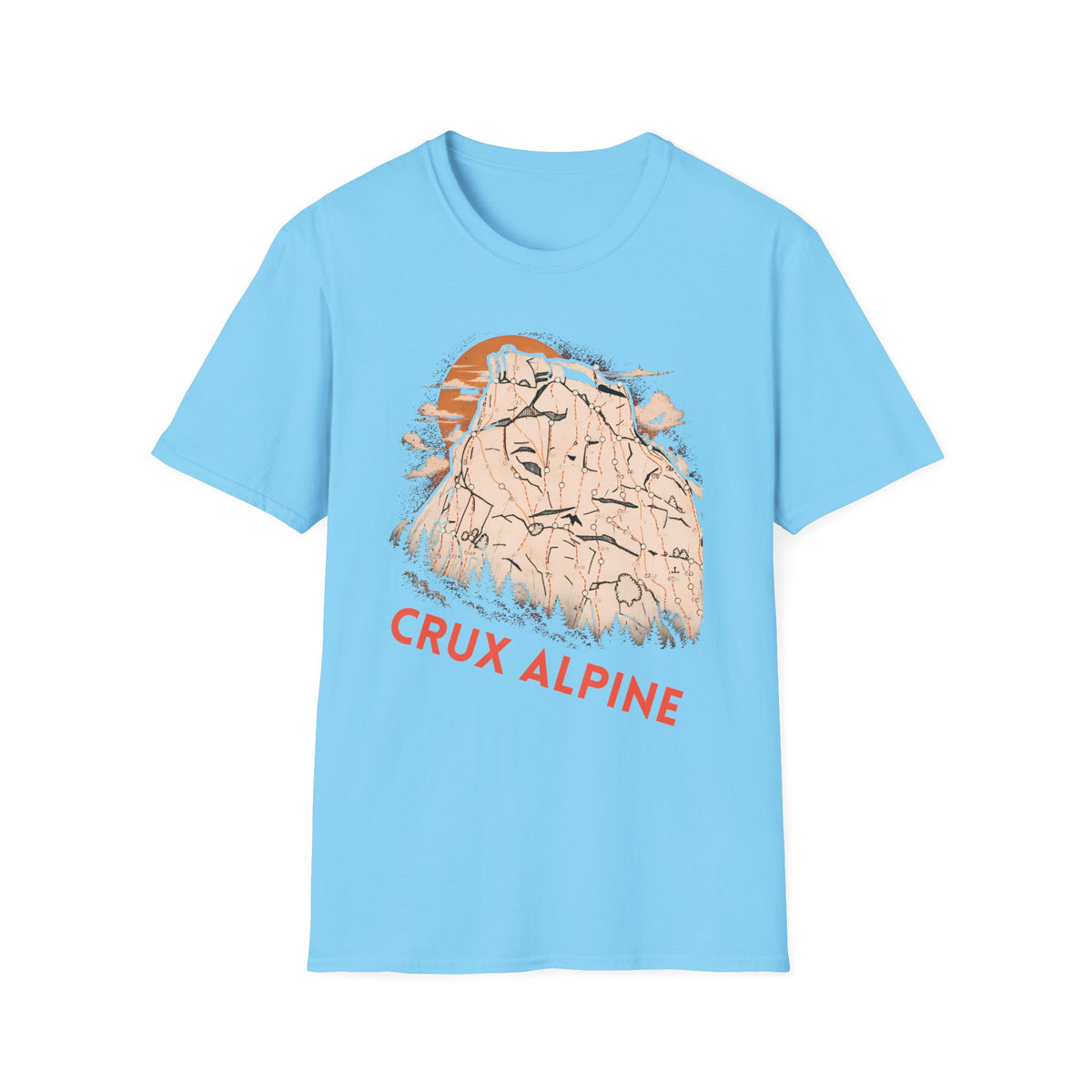Lines on the Wall | Rock Climbing T-Shirt