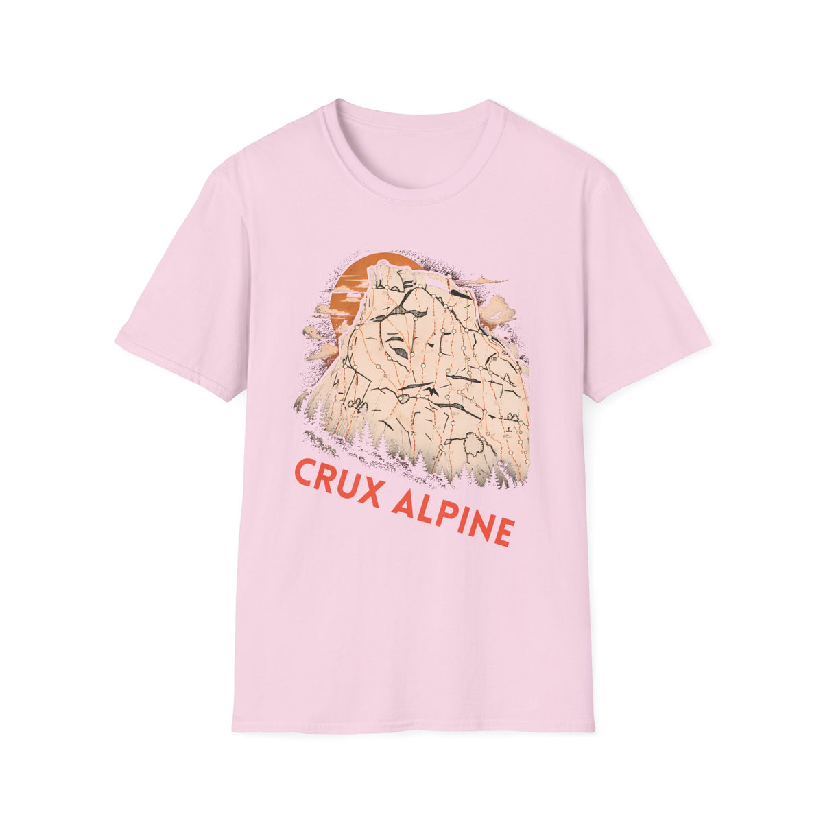 Lines on the Wall | Rock Climbing T-Shirt